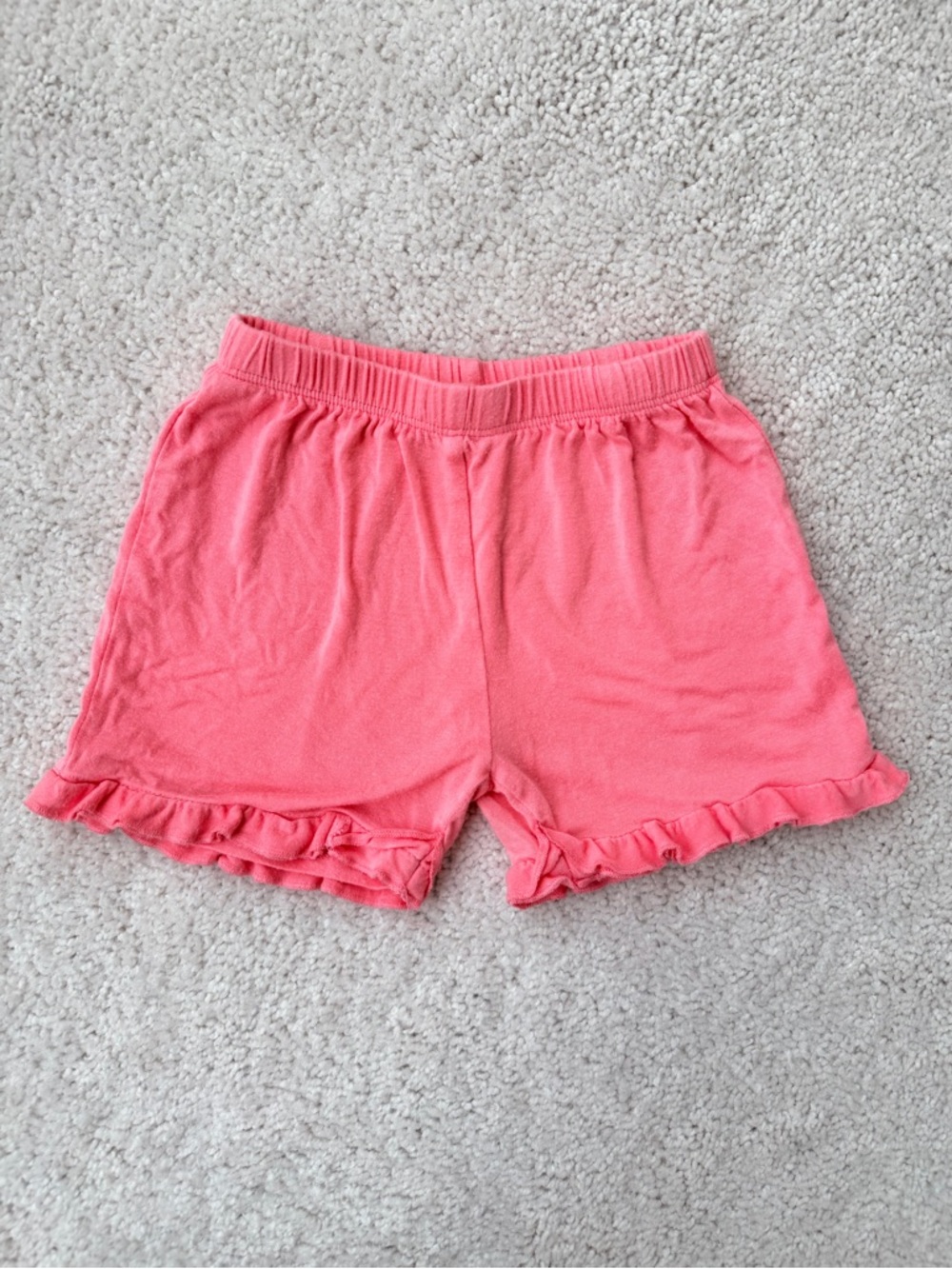 Posh Peanut Tiffany Print Peplem Shirt and Ruffled Short Set - Picture 7 of 12